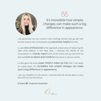 Client Review Image Consultant Netherlands