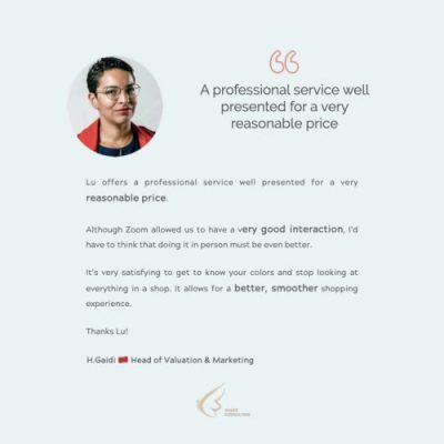 Client Review Image Consultant Netherlands