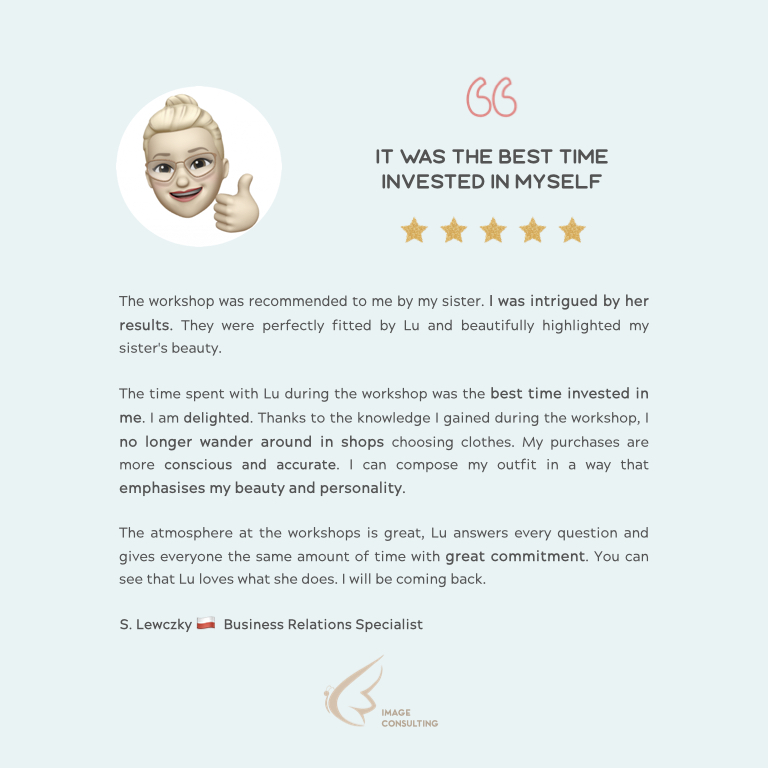 Shine Brighter Lu Image Consulting Review