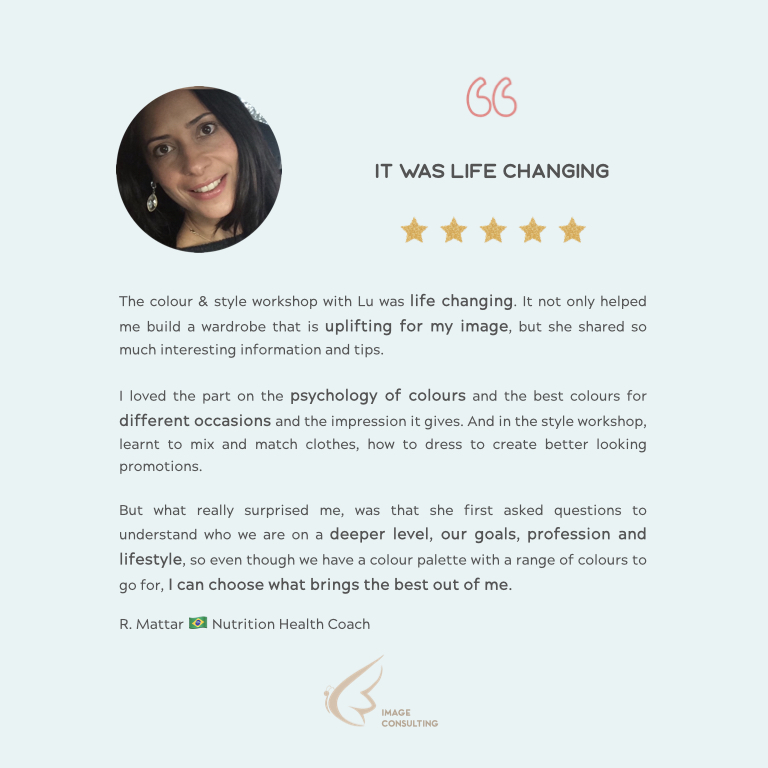 Shine Brighter Lu Image Consulting Review